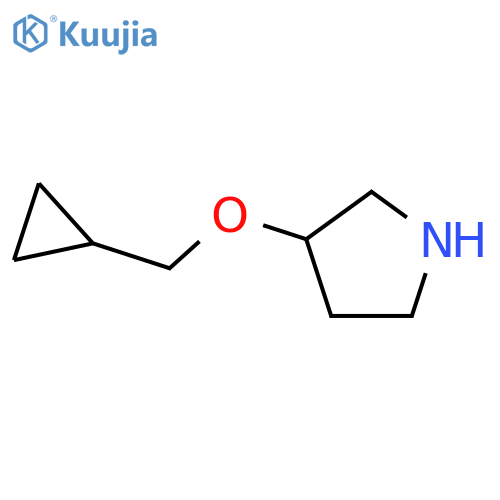 3-(Cyclopropylmethoxy)pyrrolidine structure