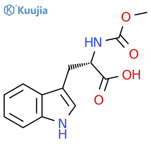 (METHOXYCARBONYL)-L-TRYPTOPHAN structure