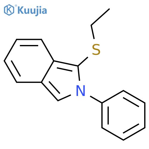 2H-Isoindole, 1-(ethylthio)-2-phenyl- structure