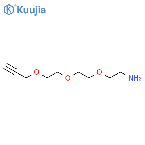 Propargyl-PEG3-amine structure