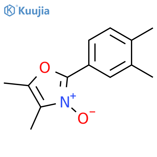 Oxazole, 2-(3,4-dimethylphenyl)-4,5-dimethyl-, 3-oxide structure