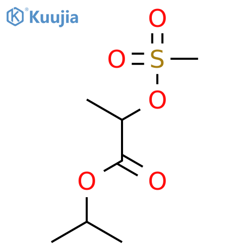 methanesulfonyl isopropyl lactate structure