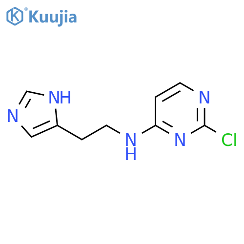 N-(2-(1H-Imidazol-4-yl)ethyl)-2-chloropyrimidin-4-amine structure