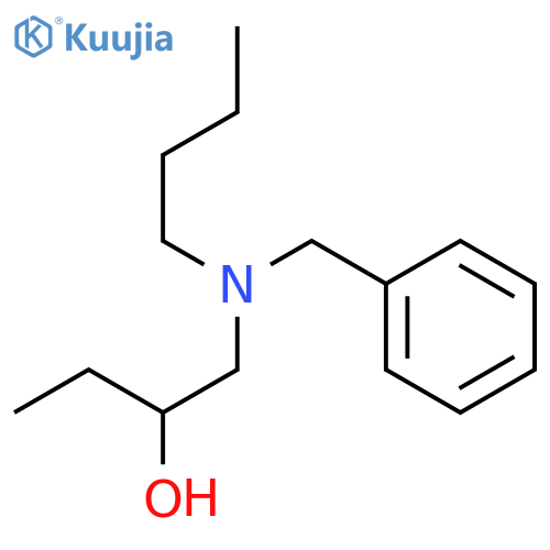 2-Butanol, 1-[butyl(phenylmethyl)amino]- structure