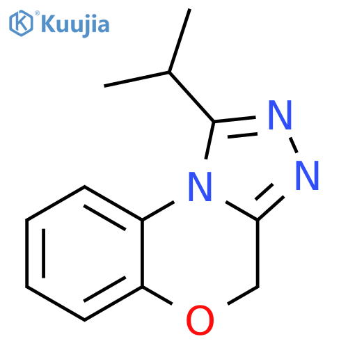 4H-[1,2,4]Triazolo[3,4-c][1,4]benzoxazine, 1-(1-methylethyl)- structure