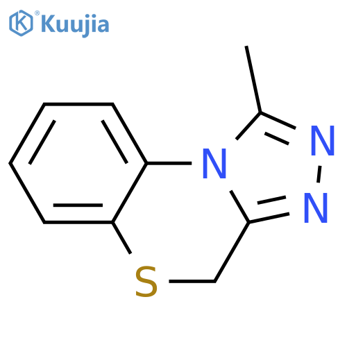 4H-s-Triazolo(3,4-c)(1,4)benzothiazine, 1-methyl- structure