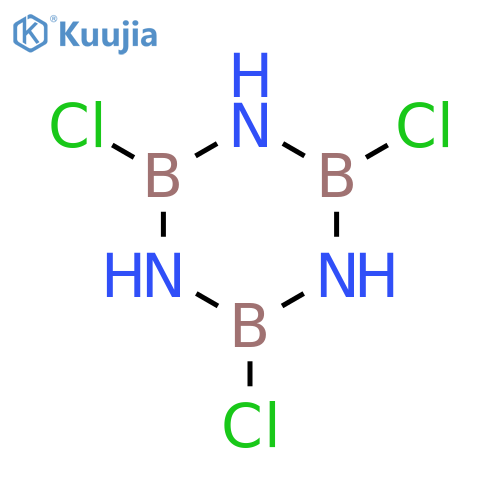 Borazine,2,4,6-trichloro- structure