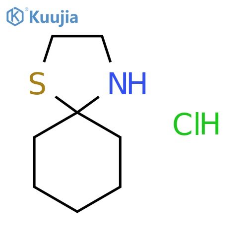 1-thia-4-azaspiro4.5decane hydrochloride structure