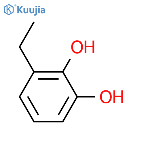 3-Ethylbenzene-1,2-diol structure