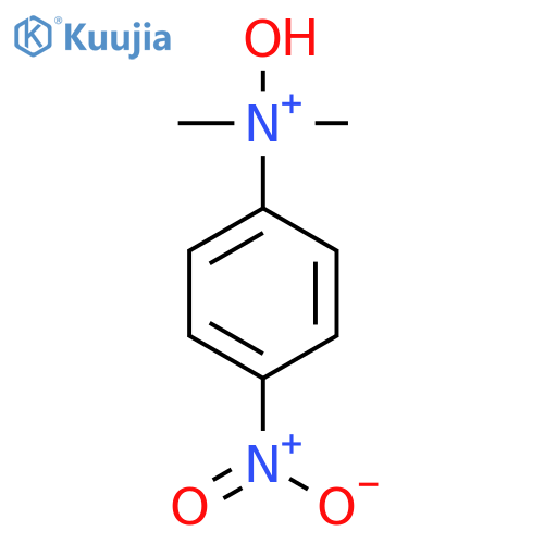 Hydroxy(dimethyl)(4-nitrophenyl)ammonium structure