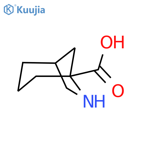 6-AZABICYCLO[3.2.1]OCTANE-5-CARBOXYLIC ACID structure
