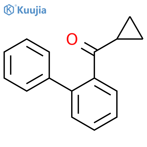 Methanone, [1,1'-biphenyl]-2-ylcyclopropyl- structure