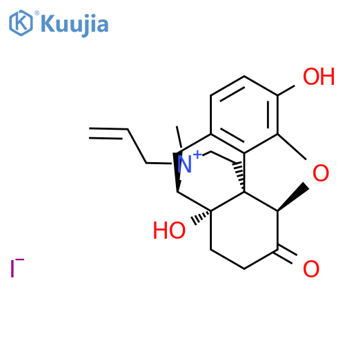 Naloxone methiodide structure