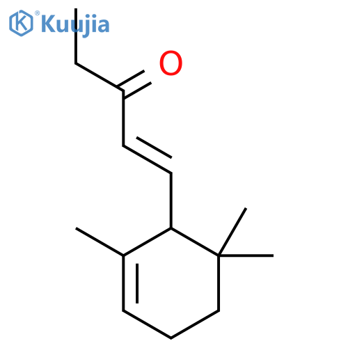 1-Penten-3-one,1-(2,6,6-trimethyl-2-cyclohexen-1-yl)-, (1E)- structure