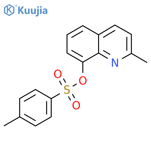 2-Methyl-8-(tosyloxy)quinoline structure