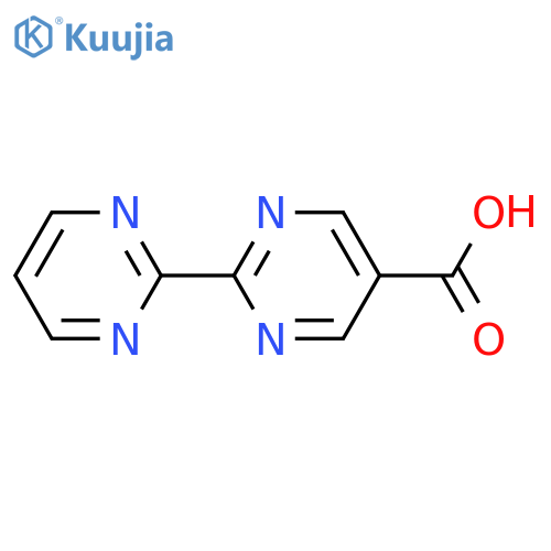 2-(Pyrimidin-2-yl)pyrimidine-5-carboxylic acid structure