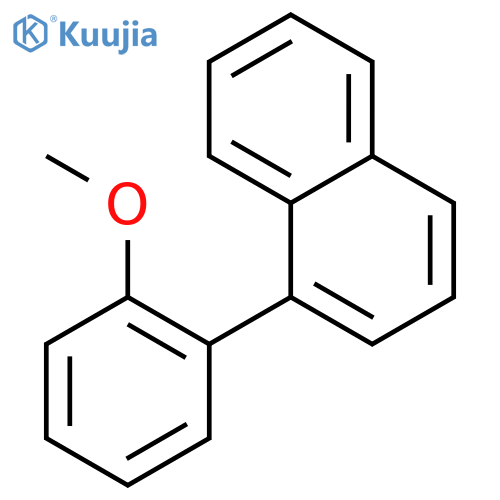 Naphthalene, 1-(2-methoxyphenyl)- structure