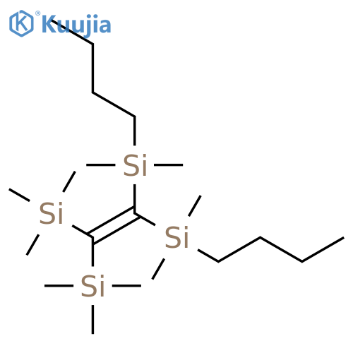 Silane, [bis(butyldimethylsilyl)ethenylidene]bis[trimethyl- structure