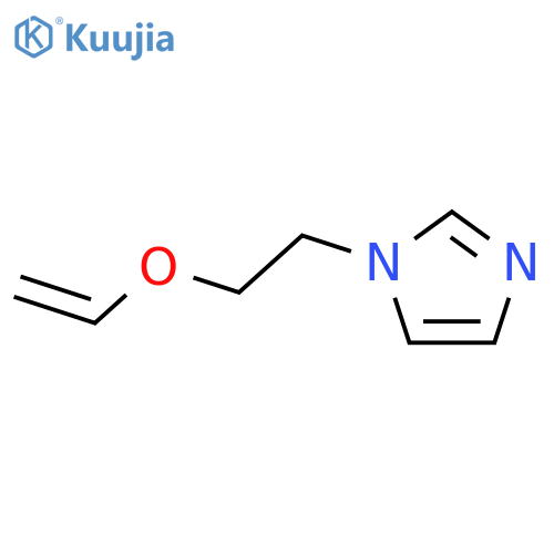 1-[2-(Ethenyloxy)ethyl]-1H-imidazole structure