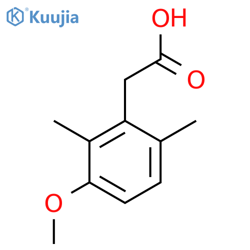 2,6-Dimethyl-3-methoxyphenylacetic acid structure