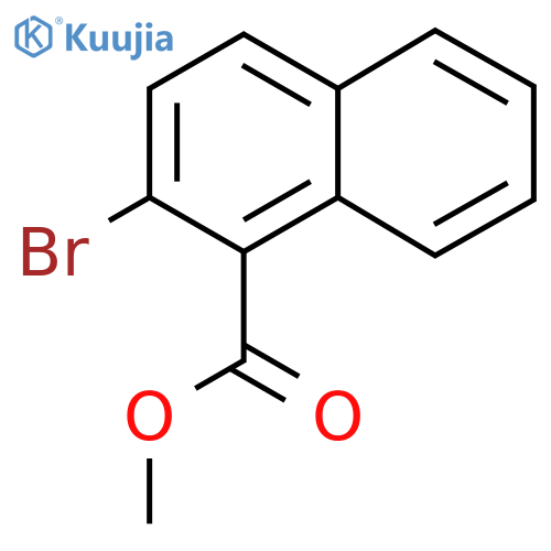 Methyl 2-bromo-1-naphthoate structure
