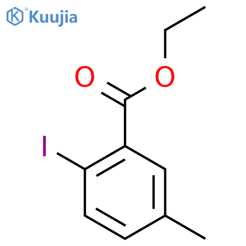 Ethyl 2-iodo-5-methylbenzoate structure