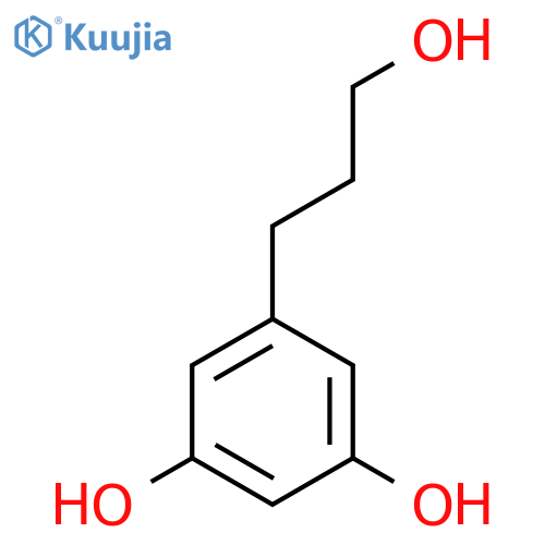 5-(3-Hydroxypropyl)benzene-1,3-diol structure