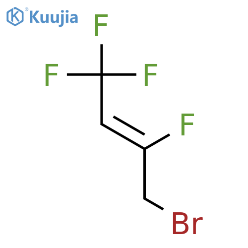 (Z)-4-bromo-1,1,1,3-tetrafluorobut-2-ene structure