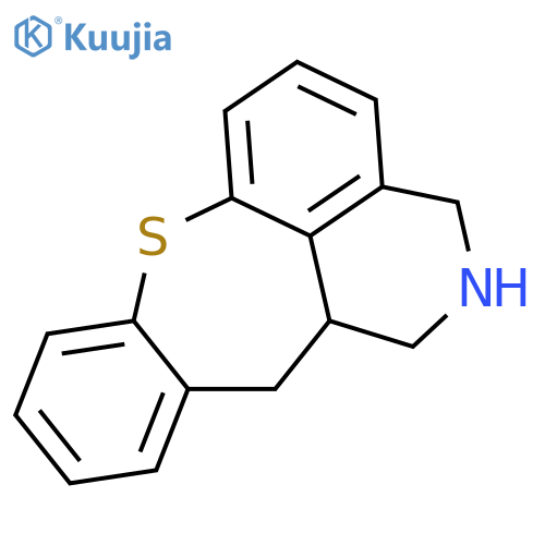 1H-[1]Benzothiepino[4,3,2-de]isoquinoline, 2,3,12,12a-tetrahydro- structure