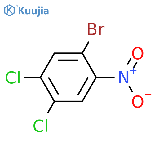 1-Bromo-4,5-dichloro-2-nitrobenzene structure