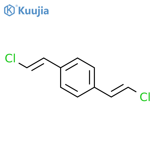 Benzene, 1,4-bis(chloroethenyl)- structure
