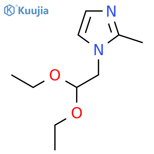1-(2,2-Diethoxyethyl)-2-methyl-1H-imidazole structure