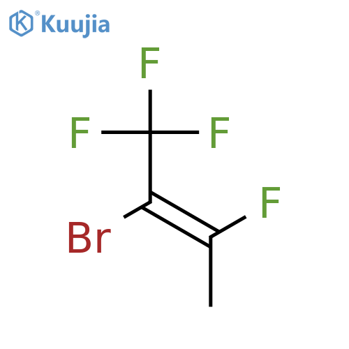 2-bromo-1,1,1,3-tetrafluorobut-2-ene structure