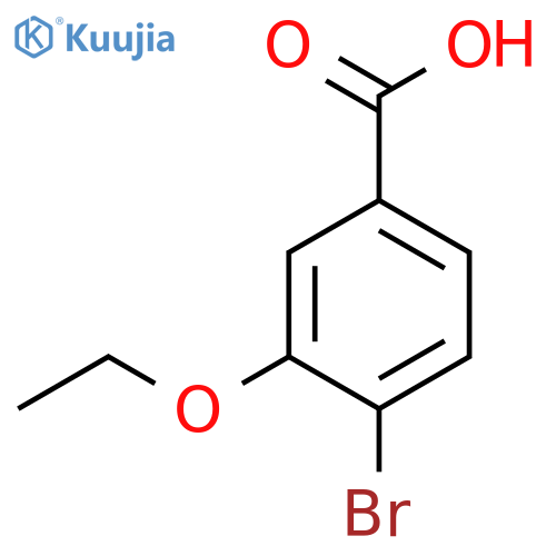 4-Bromo-3-ethoxybenzoic acid structure