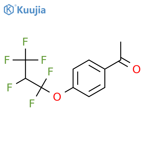 4-(1,1,2,3,3,3-Hexafluoropropoxy)acetophenone structure