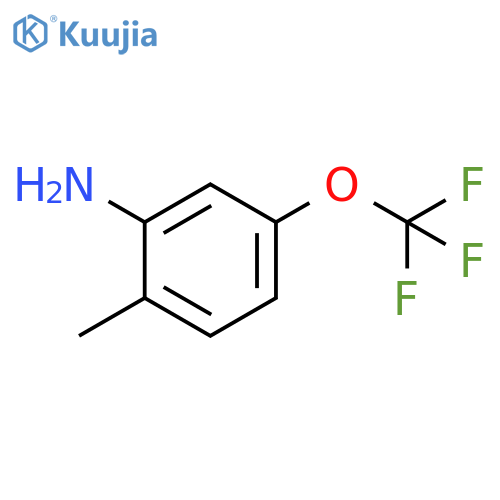 2-Methyl-5-(trifluoromethoxy)aniline structure