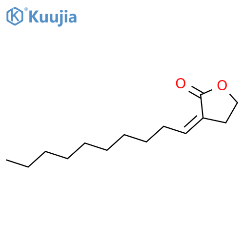 2(3H)-Furanone, 3-decylidenedihydro-, (E)- structure