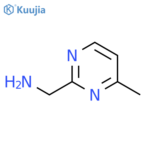(4-Methylpyrimidin-2-yl)methanamine structure