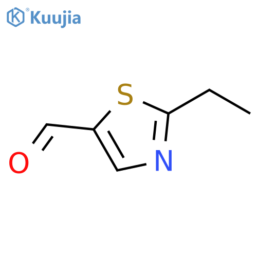 2-Ethylthiazole-5-carbaldehyde structure