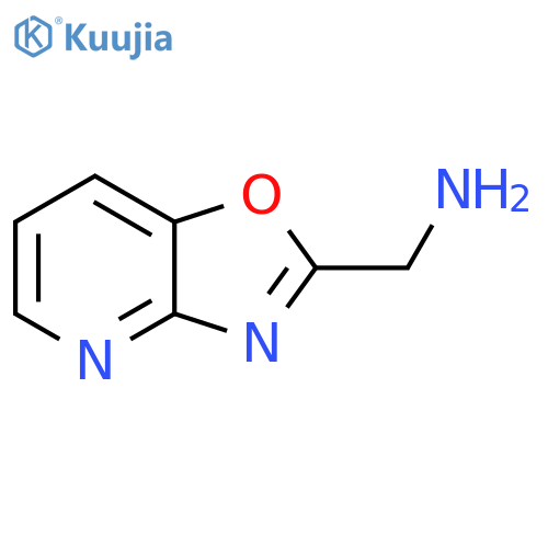 {1,3oxazolo4,5-bpyridin-2-yl}methanamine structure