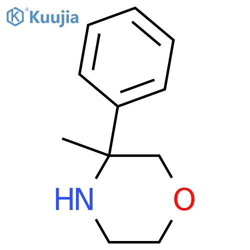 3-Methyl-3-phenylmorpholine structure