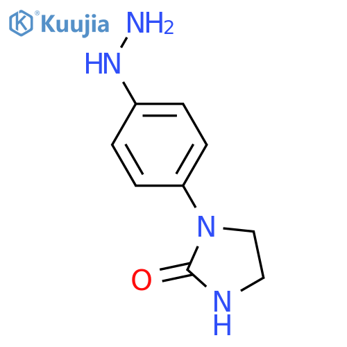 1-(4-HYDRAZINO-PHENYL)-IMIDAZOLIDIN-2-ONE structure