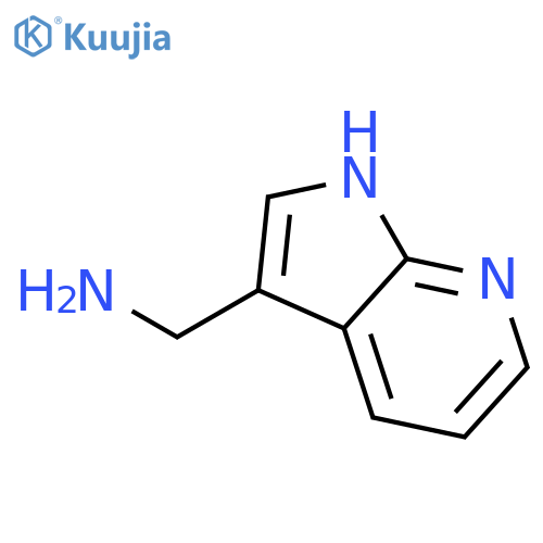 1H-pyrrolo[2,3-b]pyridin-3-ylmethanamine structure