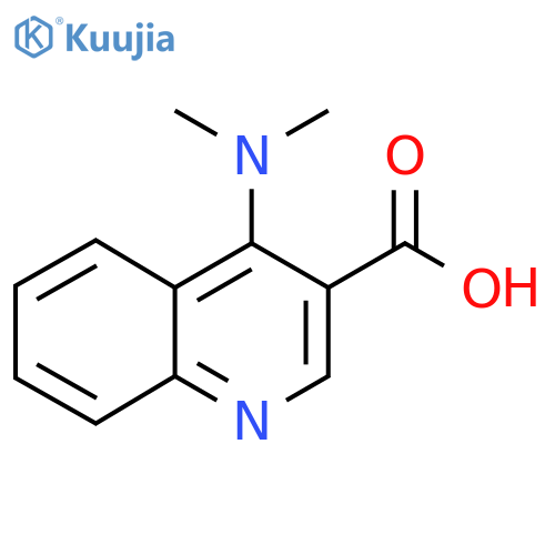 4-(Dimethylamino)quinoline-3-carboxylic acid structure