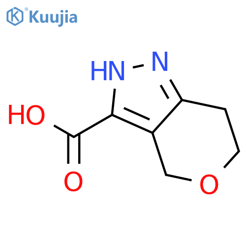2,4,6,7-tetrahydro-Pyrano[4,3-c]pyrazole-3-carboxylic acid structure