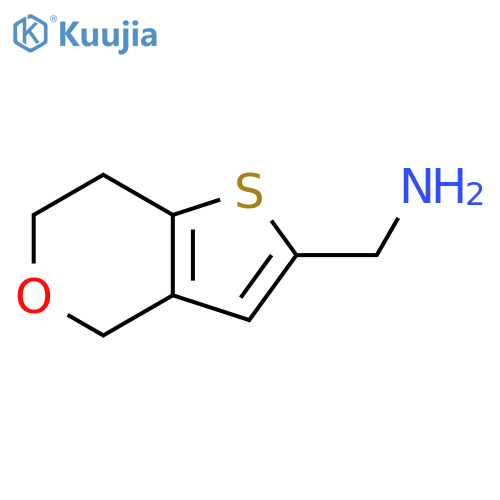 (6,7-dihydro-4H-thieno[3,2-c]pyran-2-yl)methanamine structure