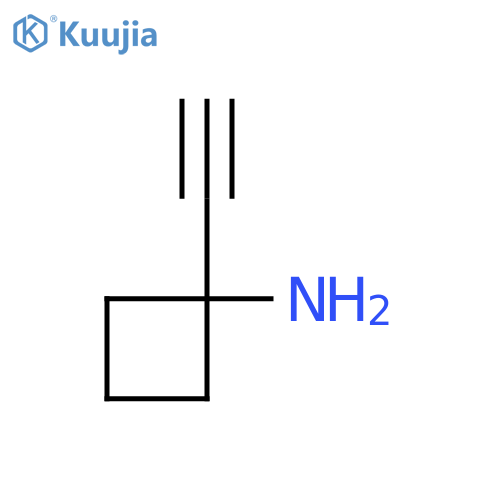 1-ethynylcyclobutan-1-amine structure