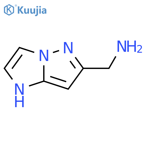 (1H-imidazo1,2-bpyrazol-6-yl)methanamine structure