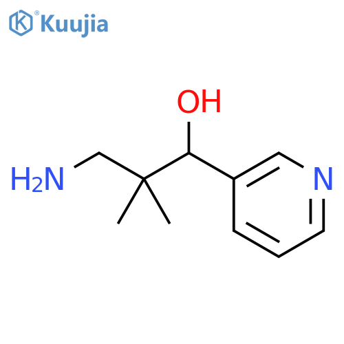 3-Pyridinemethanol, α-(2-amino-1,1-dimethylethyl)- structure