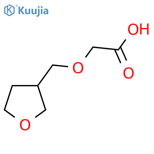 2-[(oxolan-3-yl)methoxy]acetic acid structure